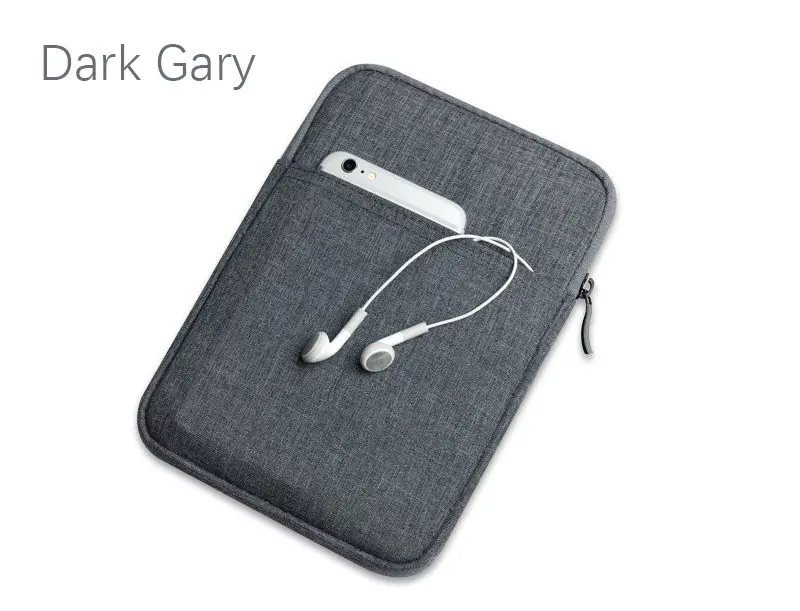 dark gary Чехол на молнии для Teclast M20 M30 T30 tbook10 P10 Octa Core T10 T20 4G A10S/H 10," планшет защитный чехол - Цвет: dark gary