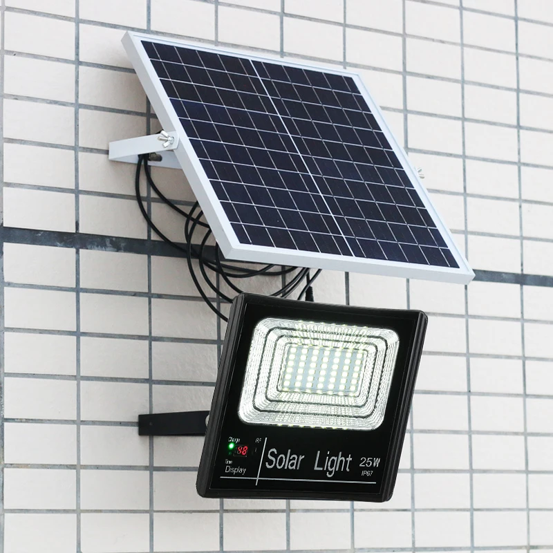 Sensor de Luz Lâmpada de Iluminação do Jardim ao ar Lâmpada de Inundação Solar de Segurança de Rua à Prova Frete Grátis Solar Iluminação Livre d’ Água 200w Ip67 Led