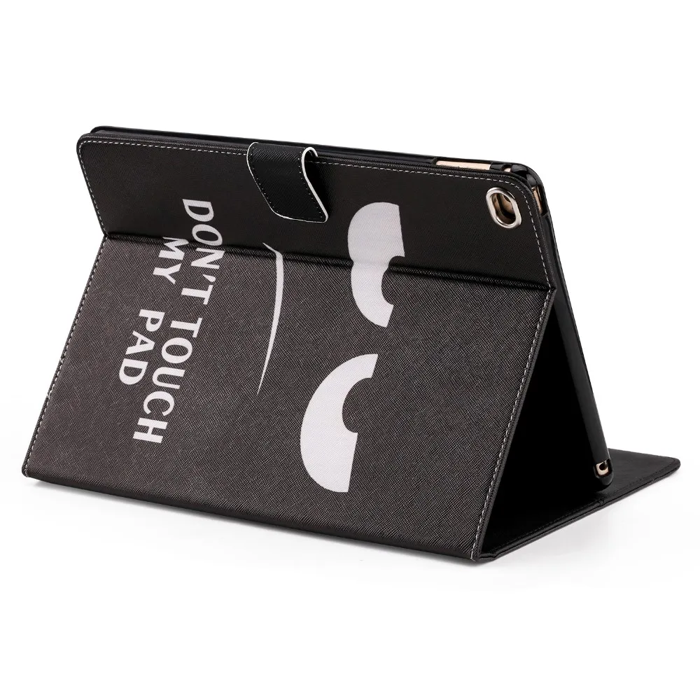 QUWIND Do Not Touch My Pad Поддержка Защитная крышка чехол для iPad Air 1 2 iPad Mini 1 2 3 iPad 2/3/4 Pro 9,7 10,5 iPad