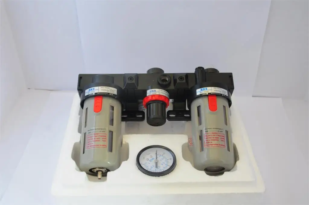 

SNS Pneumatic FRL air source processor BC2000 1/4"BSPT oil mist separator filter regulator Airtac Type