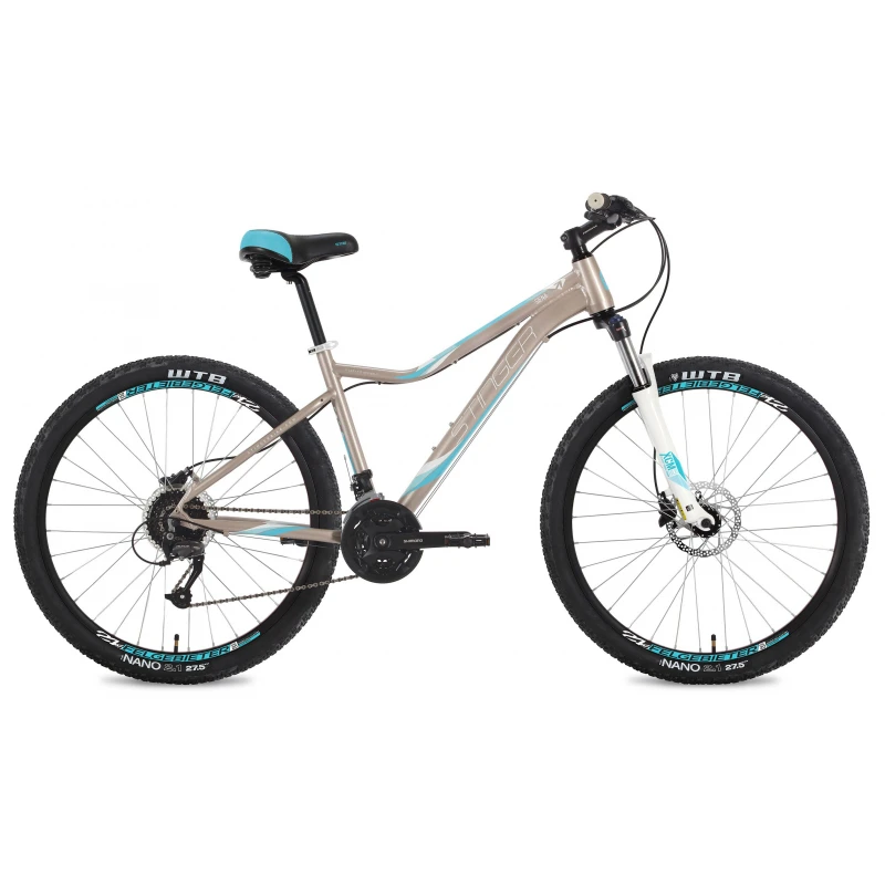 Женский велосипед Stinger Siena Pro 27,5 - Цвет: Зеленый