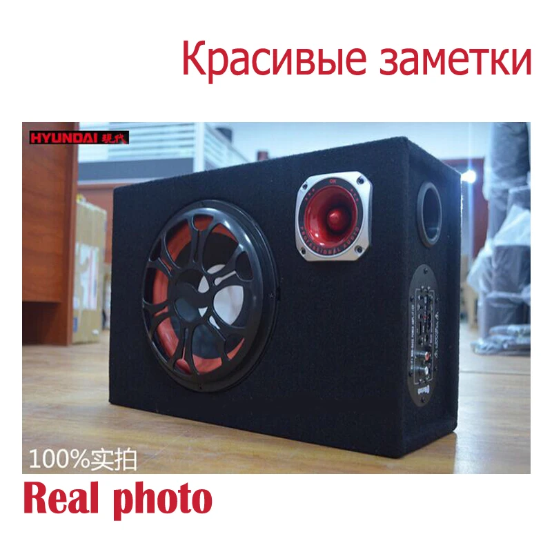 portable Cheapest 5 inch 12v , 220v Car Audio hifi Active booster