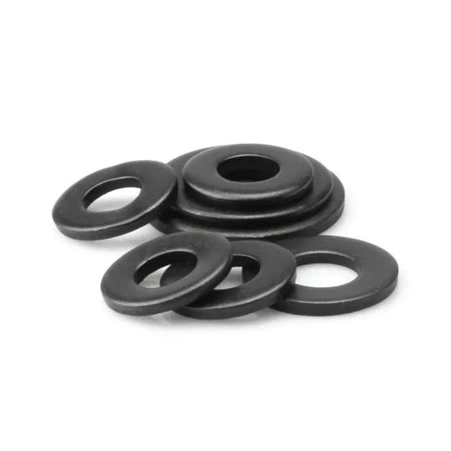 

M3 M4 M5 M6 M8 M10-M30 GB97 Black Washer Plain Carbon Steel Flat Machine Washer Furniture Gaskets