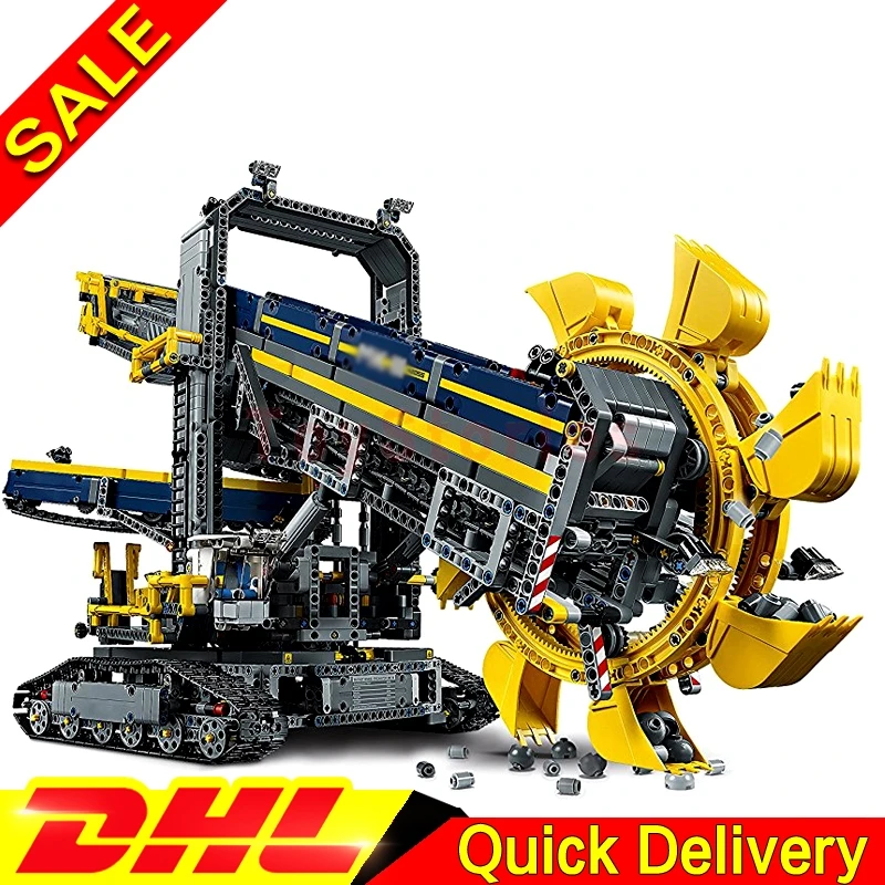 

LEPIN 20015 3929Pcs Technic Bucket Wheel Excavator Model Building Kit Set Blocks Brick legoings Toys Gift 42055