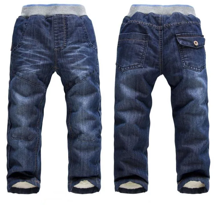 BibiCola Baby boys Girls Winter Denim Jeans Girls boys Thicken Warm Jeans High Quality Kids Winter Long Pants casual trousers BibiCola Baby boys Girls Winter Denim Jeans Girls boys Thicken Warm Jeans High Quality Kids Winter Long Pants casual trousers