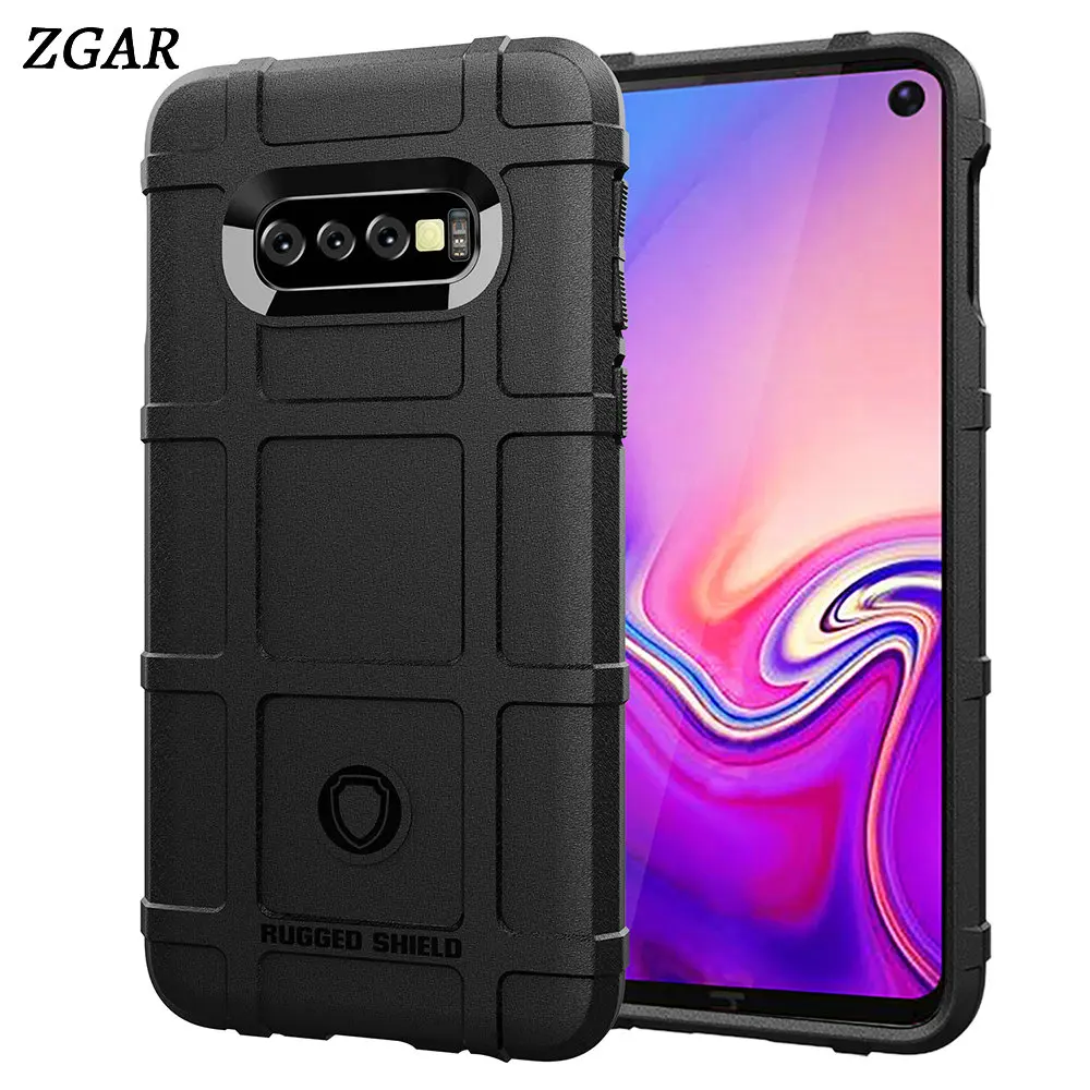 ZGAR чехол для samsung Galaxy S10e S10 плюс S10Plus + матовый охватывает анти стук Celular роскошные