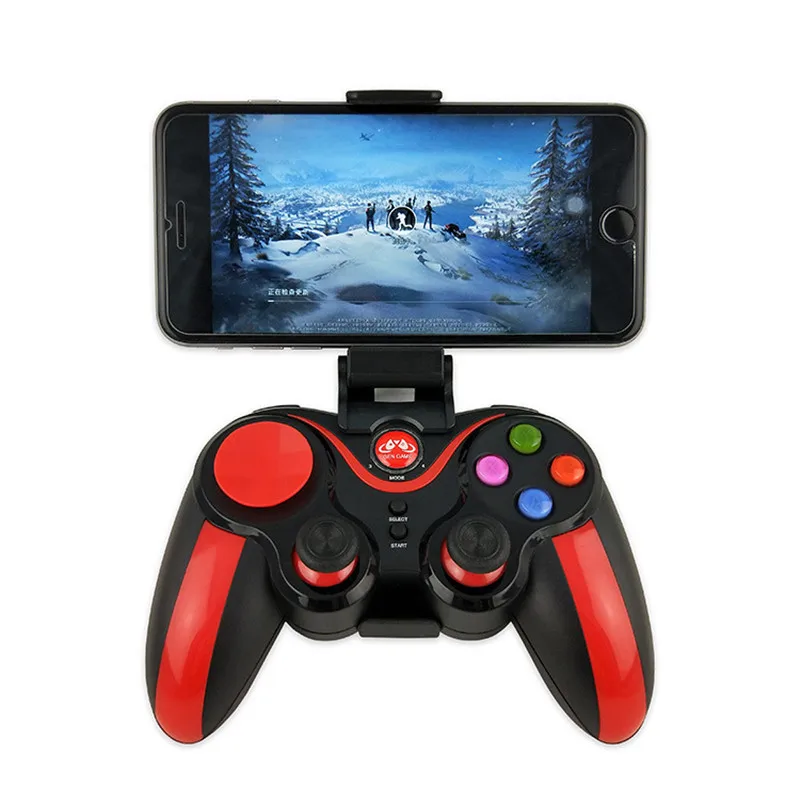

New S5plus wireless Bluetooth game controller game controller plus support android tablet smart phone tv vr wothout any drivers