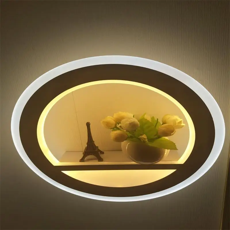 Светодиодный современный настенный светильник акриловый бра AC90-260V Wandlamp для