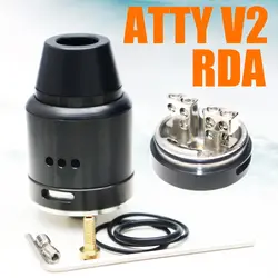 Регулируемый воздушный поток ATTY V2 RDA бак для 510 коробка мод электронная сигарета