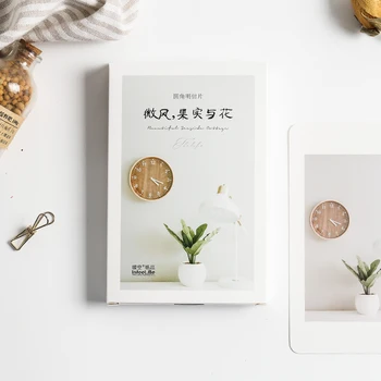 

30pc/box Breezes, fruits and flower postcard paper greeting card christmas new year card birthday message card gift thanks cards