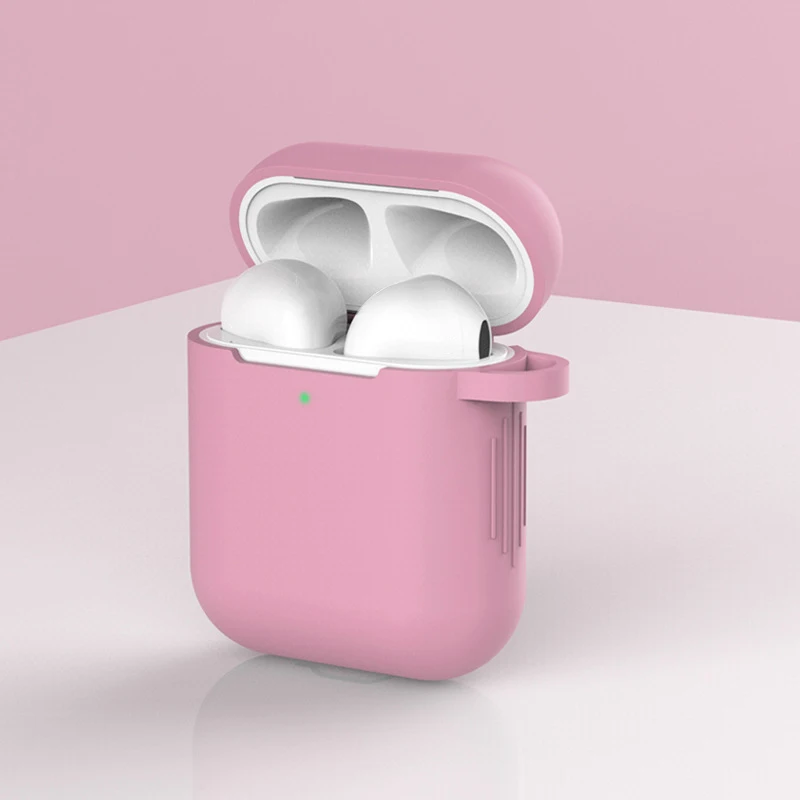 Силиконовый чехол для Apple Airpods2, Мягкий противоударный чехол для Apple AirPods 2, уплотненный чехол для наушников s Air Pods2, защитный чехол - Цвет: C