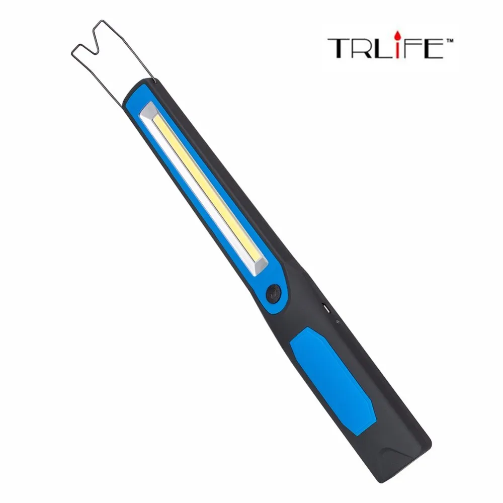 

Portable Rechargeable COB Flashlight Work Light USB Charging LED Outdoor Camping Inspection Light Lamp Hand Torch Magnetic Light