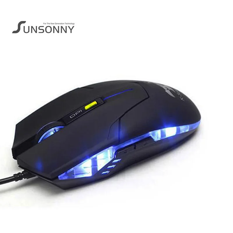 New Brand SUNSONNY SM 8509II 6D Cool Blue Light Non slip Wired USB
