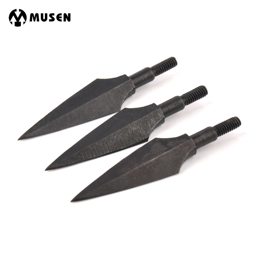 

3/6/12pc Archery Arrowheads Arrow Heads Tips Medieval Metal Retro Willow Thread Arrowhead for Reverse Bow Hunting/Shooting