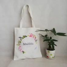 500 шт/партия белая хлопчатобумажная ткань сумки-тоут в шопинг ваше лого на заказ брендовые рекламные сумки на плечо или сумки с ручкой