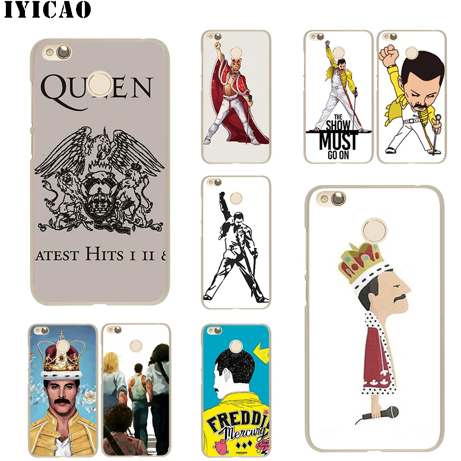 Жесткий чехол IYICAO Фредди Меркури Queen band для Redmi 8A 6A 4A S2 Note 7 3 4 4X 6 5 Pro 5A Prime Plus Go |