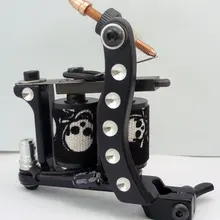 10 шт/лот профессиональная Литая железная для татуировок машина 10 Обертывания Катушки из нержавеющей стали татуировки тела искусства Ружья Катушки машины LPC-ITM-7020-2B