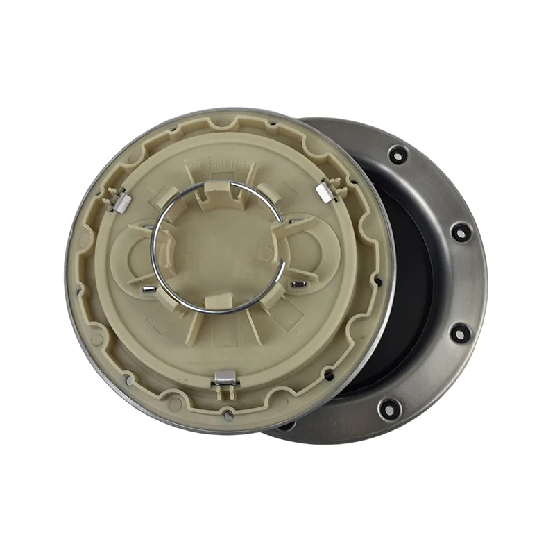 

4pcs 146mm Gray Black Vgetting Brand Rim Cover Wheel Center Hub Caps for Audi TT Quattro 8D0 601 165 K 8D0601165K