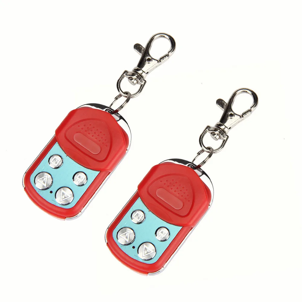 2PCS Red Universal Electric Garage Gate Door Cloning Remote Control Key