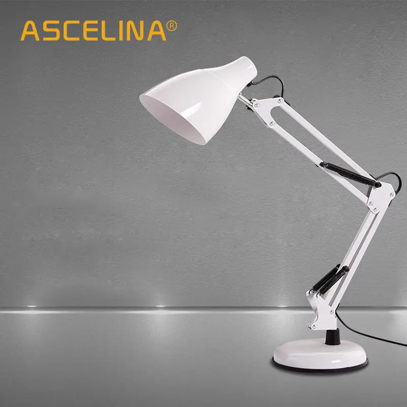 Desk Lamps Reading Table Lamp Bedroom Bedside Light Metal