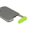 OkeyTech – carte-clé télécommande à 2 boutons pour Renault Laguna, transpondeur id46-pcf7947, lame vierge non coupée en cas d'urgence, 433mhz ► Photo 2/6