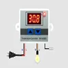 Цифровой регулятор температуры, регулируемый термометр, новинка, терморегулятор лучшего качества, 12/24/220 В ► Фото 1/5