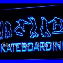 I709 скейтборд обучение NR пивной бар светодиодный неоновый свет знак включения/выключения 20+ цвета 5 размеров