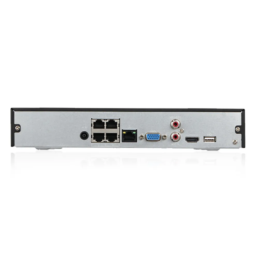 Dahua 4 шт. IPC-HDBW4433R-S IP камера и NVR2104HS-P-4KS2 4ch с 4 poe портами CCTV камера Система поддержки p2p