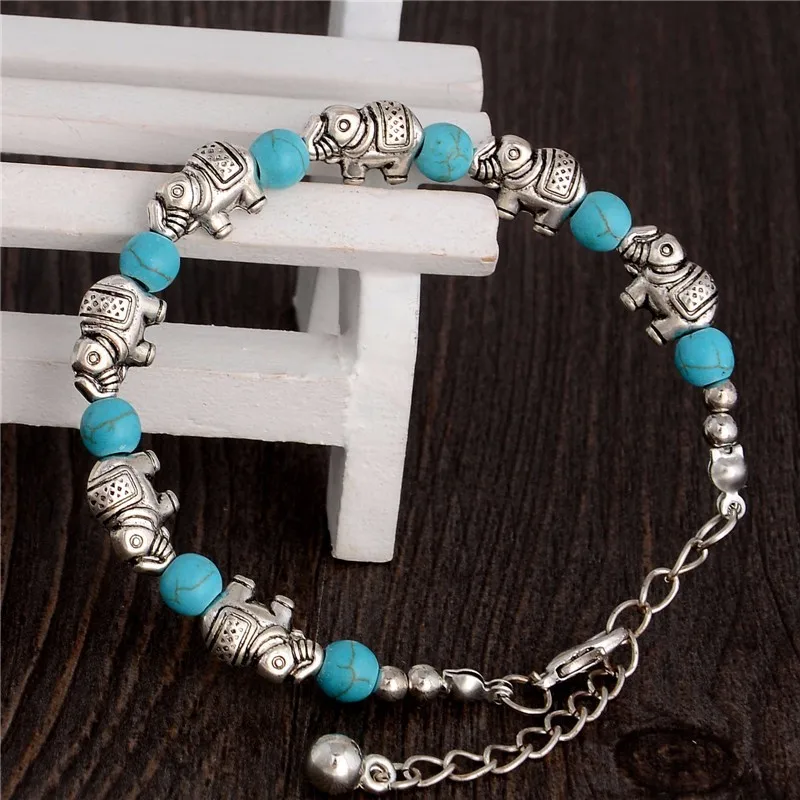 Elephant Turquoise Bracelet2