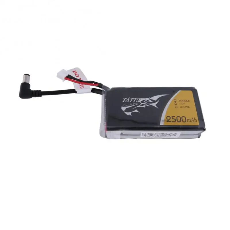 

LeadingStar TATTU 2500mAh 2S1P 7.4V LiPo Battery DC 3.5mm for Fatsahrk Aomway Skyzone Goggles