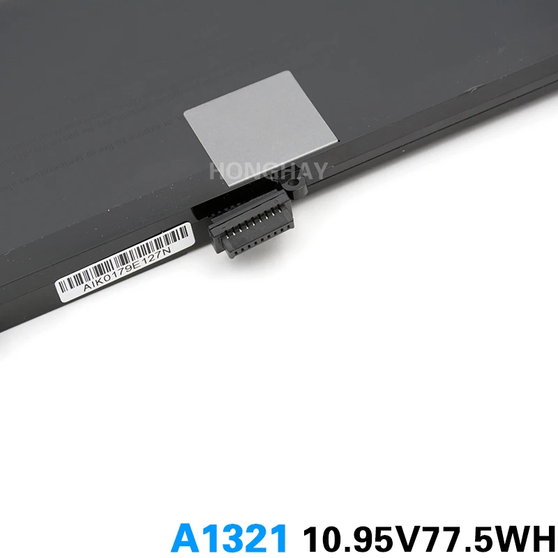 Новый аккумулятор HONGHAY 10 95 V 77.5Wh A1321 для Macbook Pro 15 дюймов A1286 Unibody 2009 2010 лет|battery for
