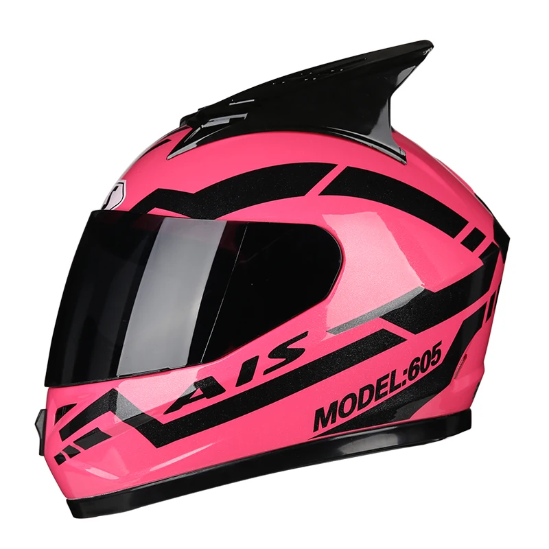 Новое поступление мото rcycle шлем полный лицо высокого качества гоночный шлем casco мотошлем с удаленным шейный платок для зимы - Цвет: b11