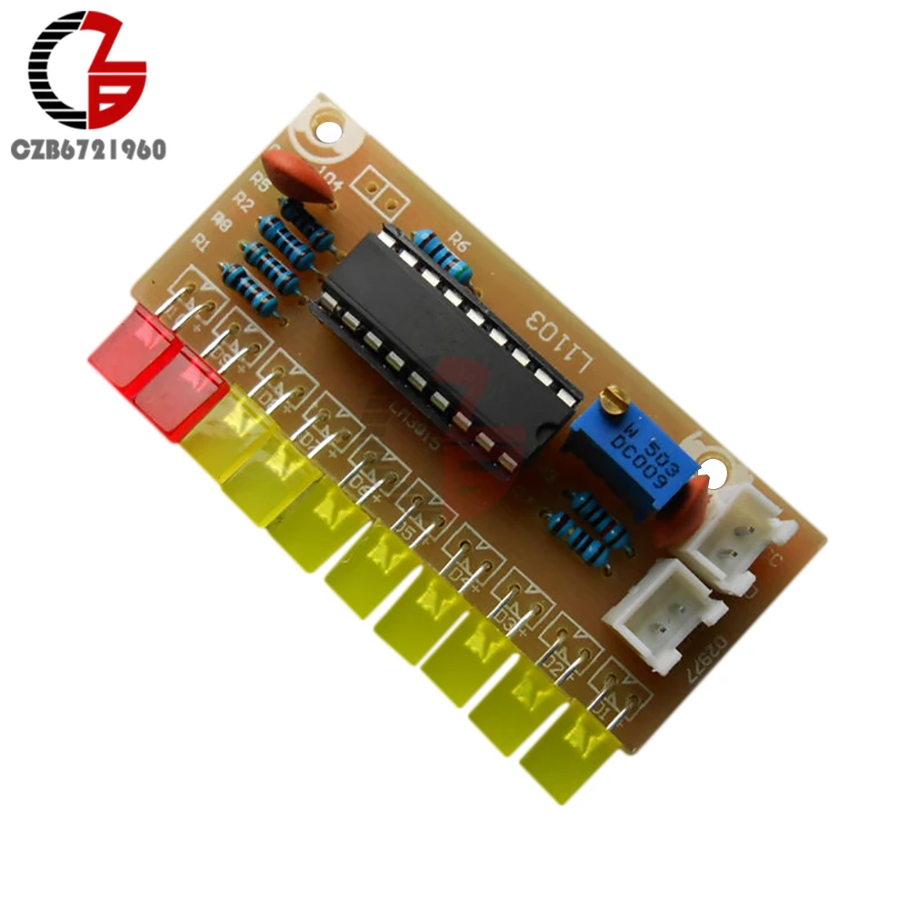 DIY Audio Level Indicator DIY Kit Electronic Production Suite LM3915