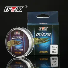 30 м моноволокна рыболовная леска нейлоновая Тонущая 0,3-2,5# японская нейлоновая нить Щука зимняя рыболовная леска для рыбалки палантин