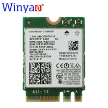 Winyao wy3168ac 2.4 г/5 г Dual Band для AC 3168ngw Беспроводной NGFF 802.11ac 433 Мбит/с 2x2+ Bluetooth 4.2 Wi-Fi 852511-001