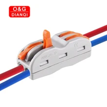 5 шт./лот Универсальный Компактный соединитель проводки 4pin проводник клеммный блок быстрые Терминаторы