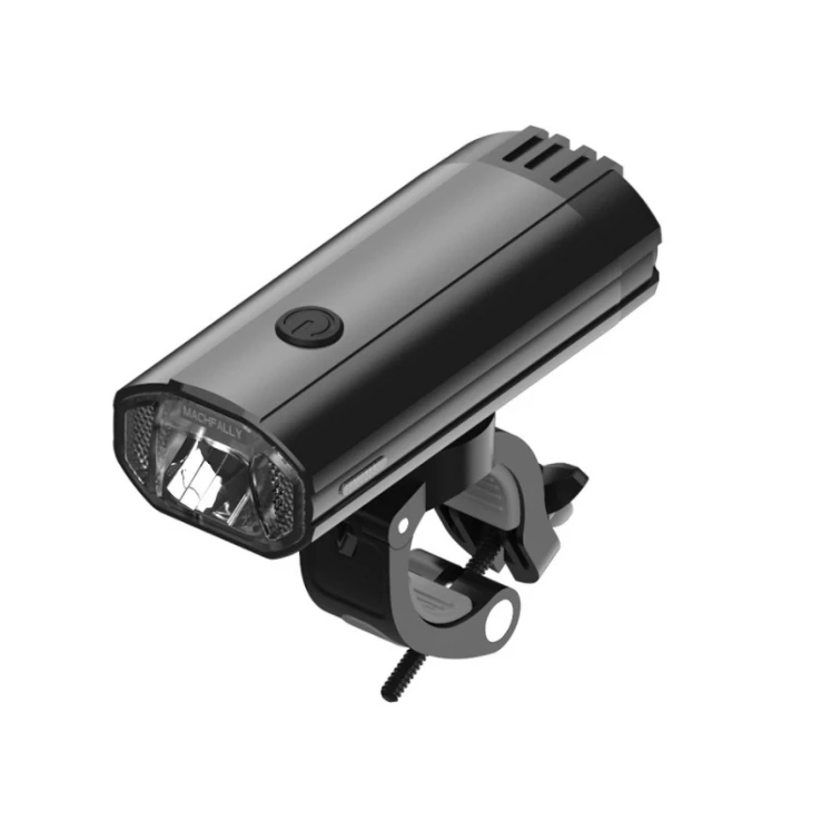 New Waterproof Rechargeable USB Bike Bicycle Cycling Front Light Headlamp Black