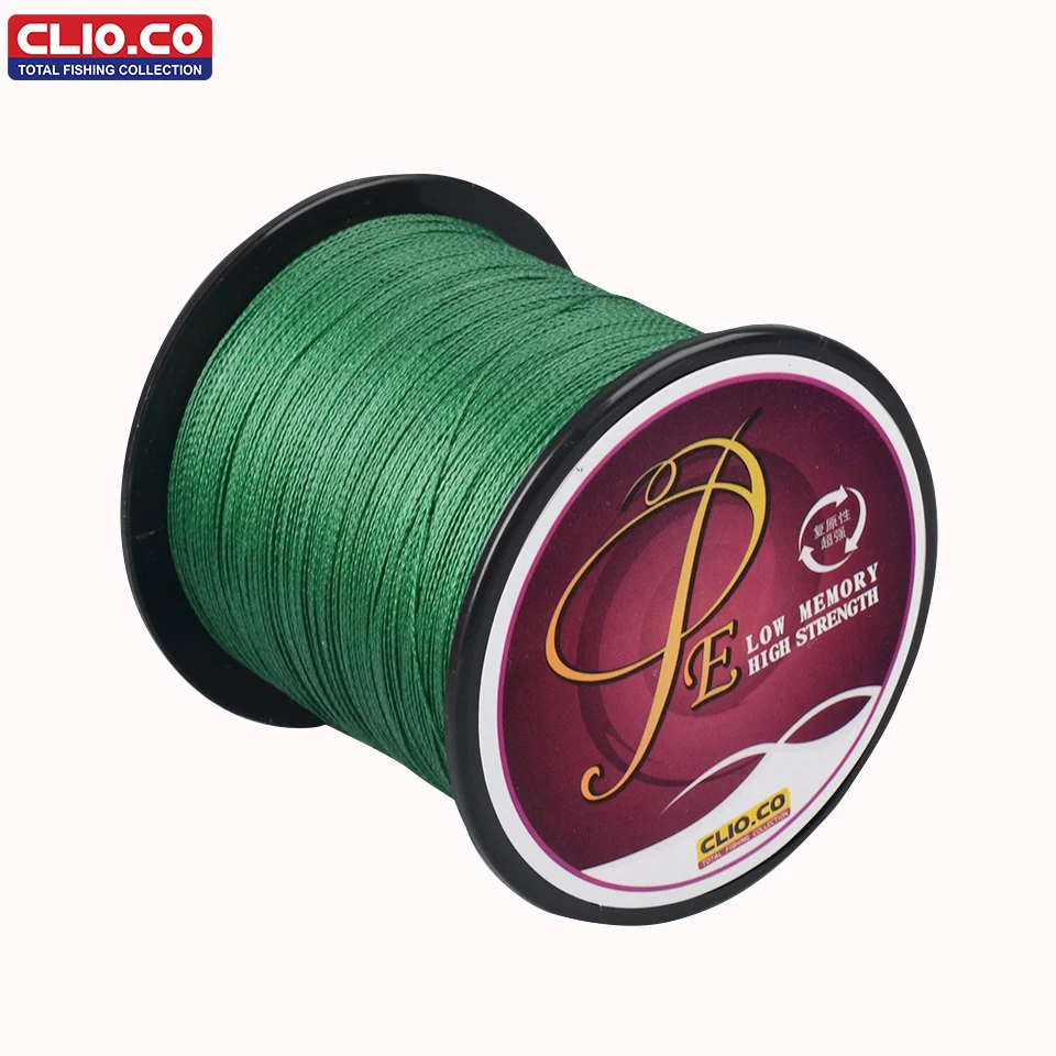 

CLIO.CO Brand 300M 328Yards Braided Wire Fishing Line 4 stands 6LB 10LB 22LB 60LB 80LB 100LB Multifilament Fishing Line