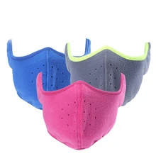 Nova máscara polar máscara máscaras de esqui de inverno à prova de vento frio luvas de equitação quentes máscaras contra poeira