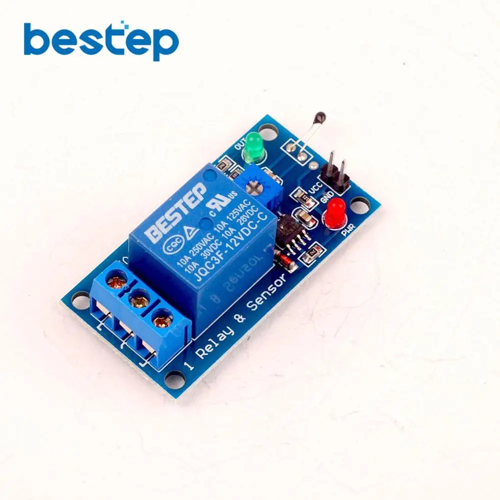 

12V Thermal Sensor Relay Module Temperature Sensor Relay Module