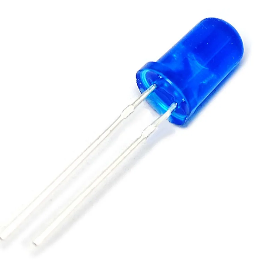 Free shipping 1000pcs 5mm led BLUE light bulbs / 5MM blue ...