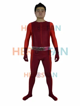 

Totally Spies Clover Red lycra Superhero Costume one piece zentai suit free shipping wholesale