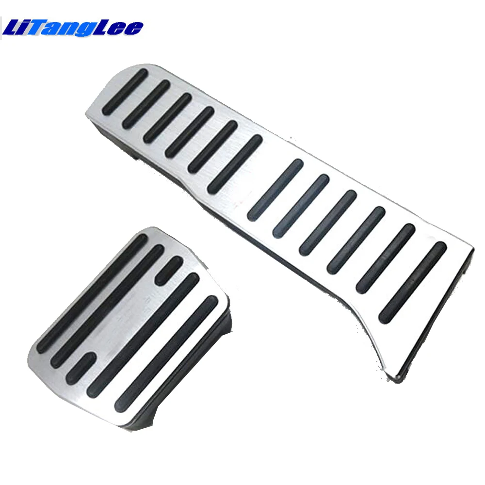 LitangLee Car Accelerator Pedal Pad Cover For Volkswagen VW SEAT Alhambra MK2 7N Sport Racing Design Foot Throttle Pedal Cover (3)