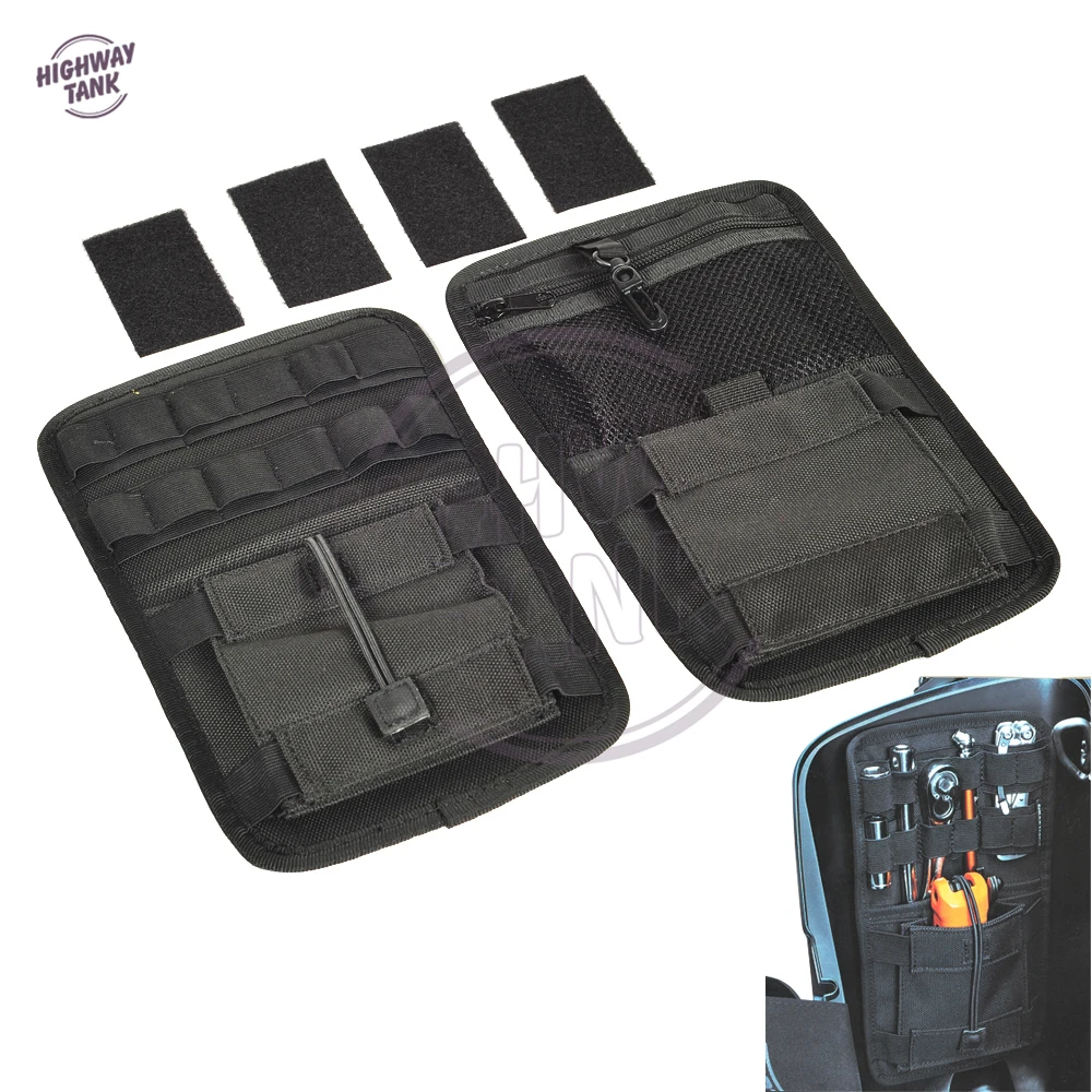 Motorcycle Accessories Saddlebag Hard Bags Storage Toolbags Case For