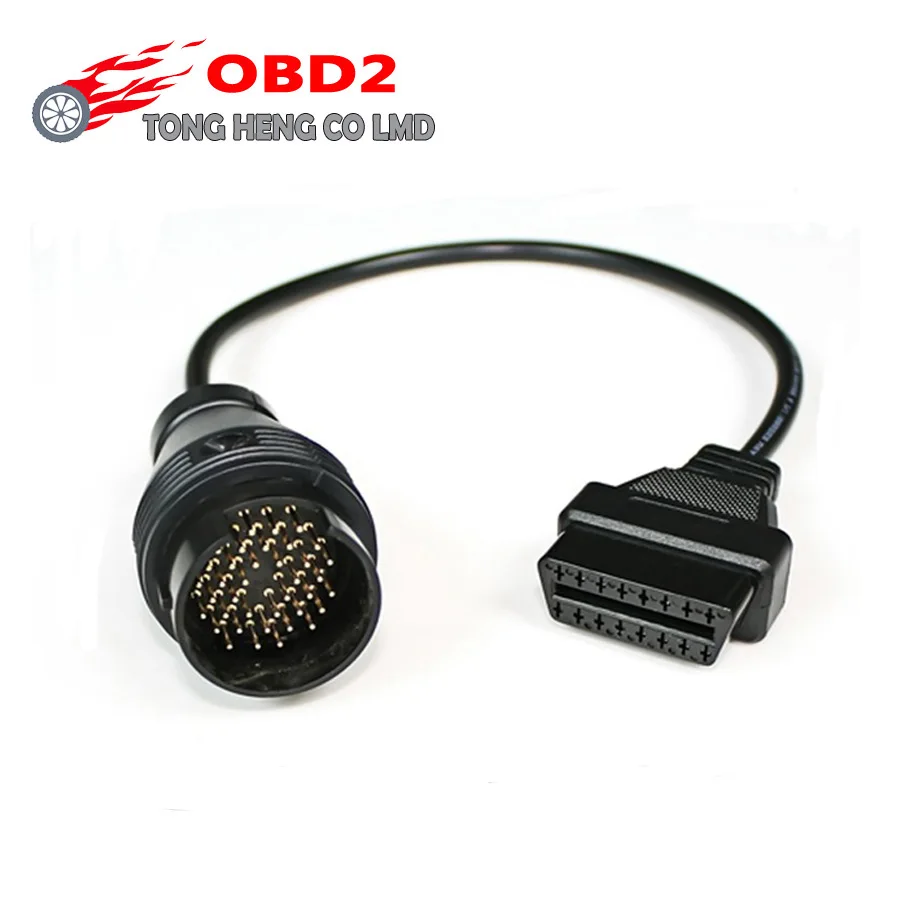 Диагностический адаптер для MB 38Pin к OBDII 16Pin переходник OBD2 38 Pin To 16 OBD II серии |