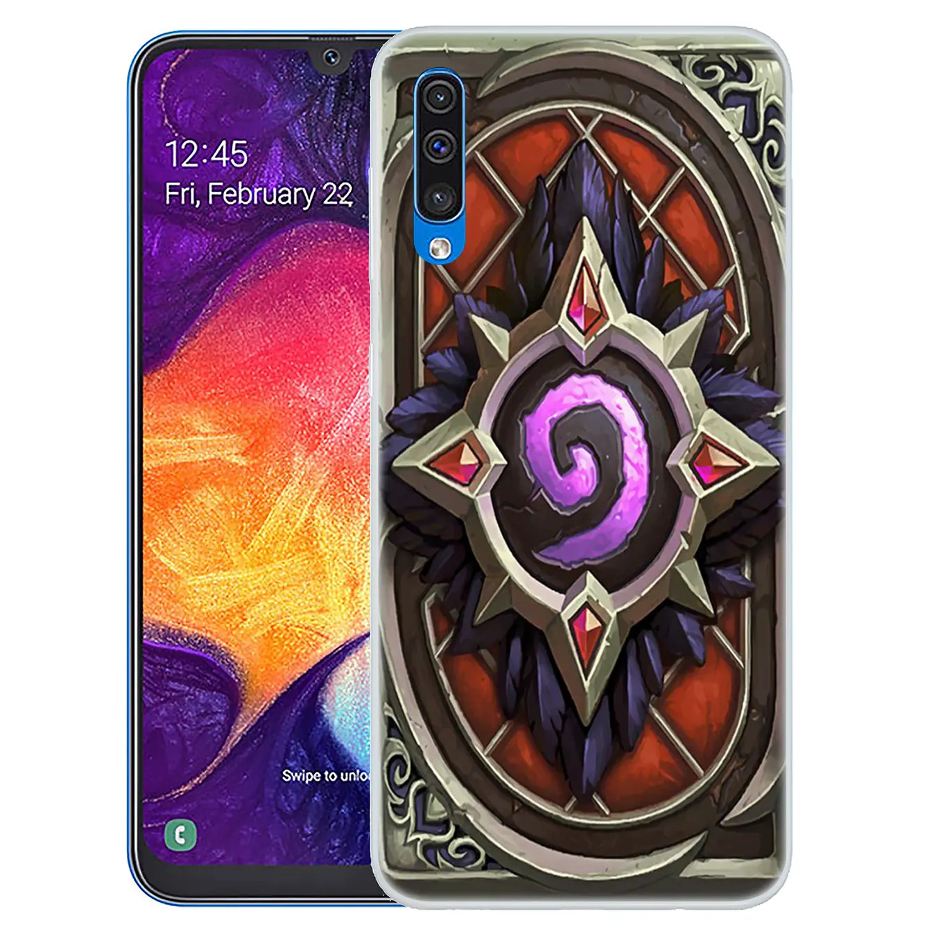 Классический жесткий прозрачный чехол для телефона Lavaza Hearthstone Samsung Galaxy A10 A20 A30 A40 A50