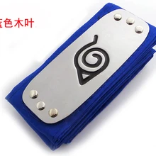 Наруто ниндзя головной убор Узумаки Наруто Какаши Саске повязки для волос Косплей Реквизит