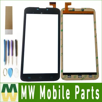 

High Quality 1PC/ Lot 6.0inch For Phablet 4good s605m 3G Touch Screen Digitizer Replacement Part Black White Color with tools