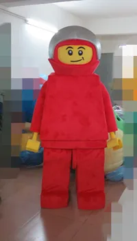 

Red Robot Mascot Costume Adult Character Costume Cosplay for Halloween party