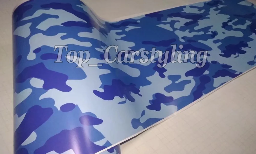 03-blue Camouflage  Camo vinyl wrap car sticker 3M Avery Arlon Vinyl motorcycle  (5)